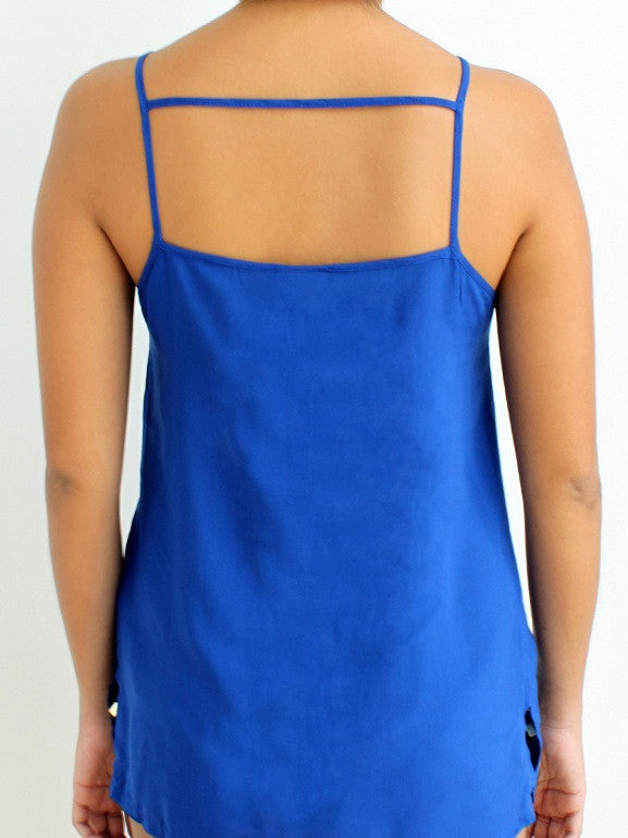 Lea Halter Cami (Blue)