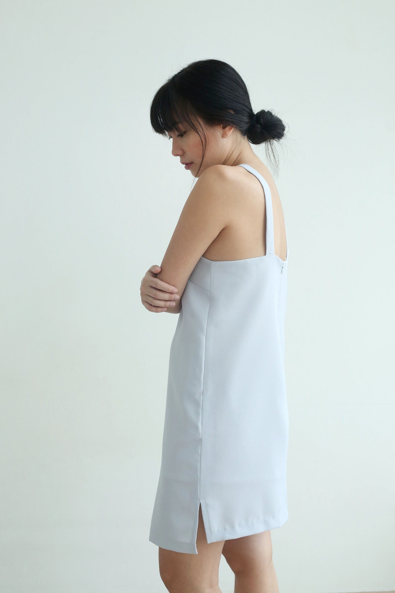 Asymmetrical Apron Dress