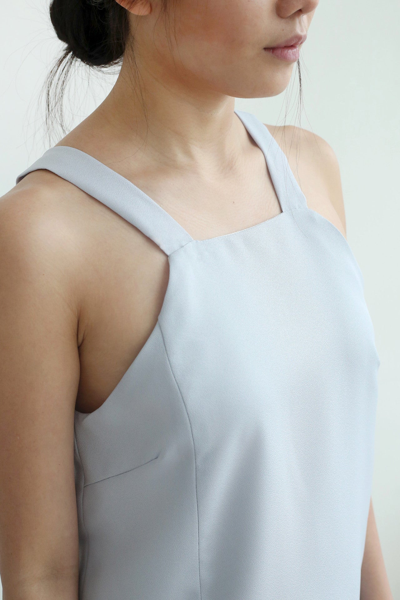 Asymmetrical Apron Dress