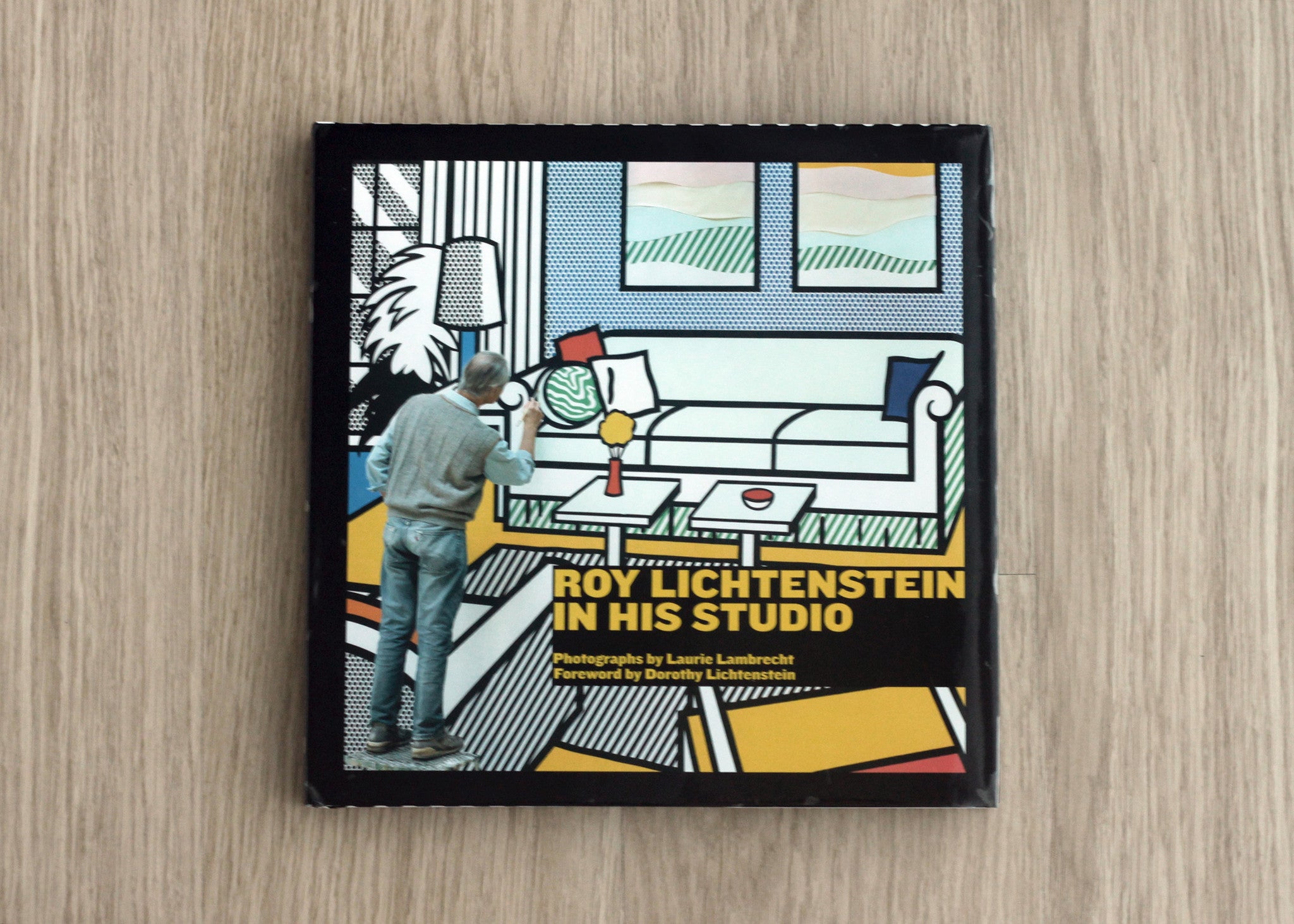 Roy Lichtenstein in His Studio