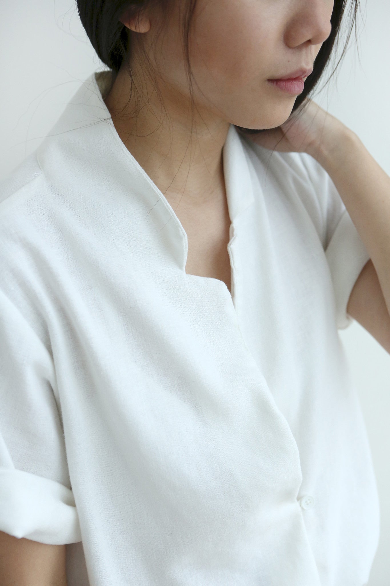 Linen Collared Tunic