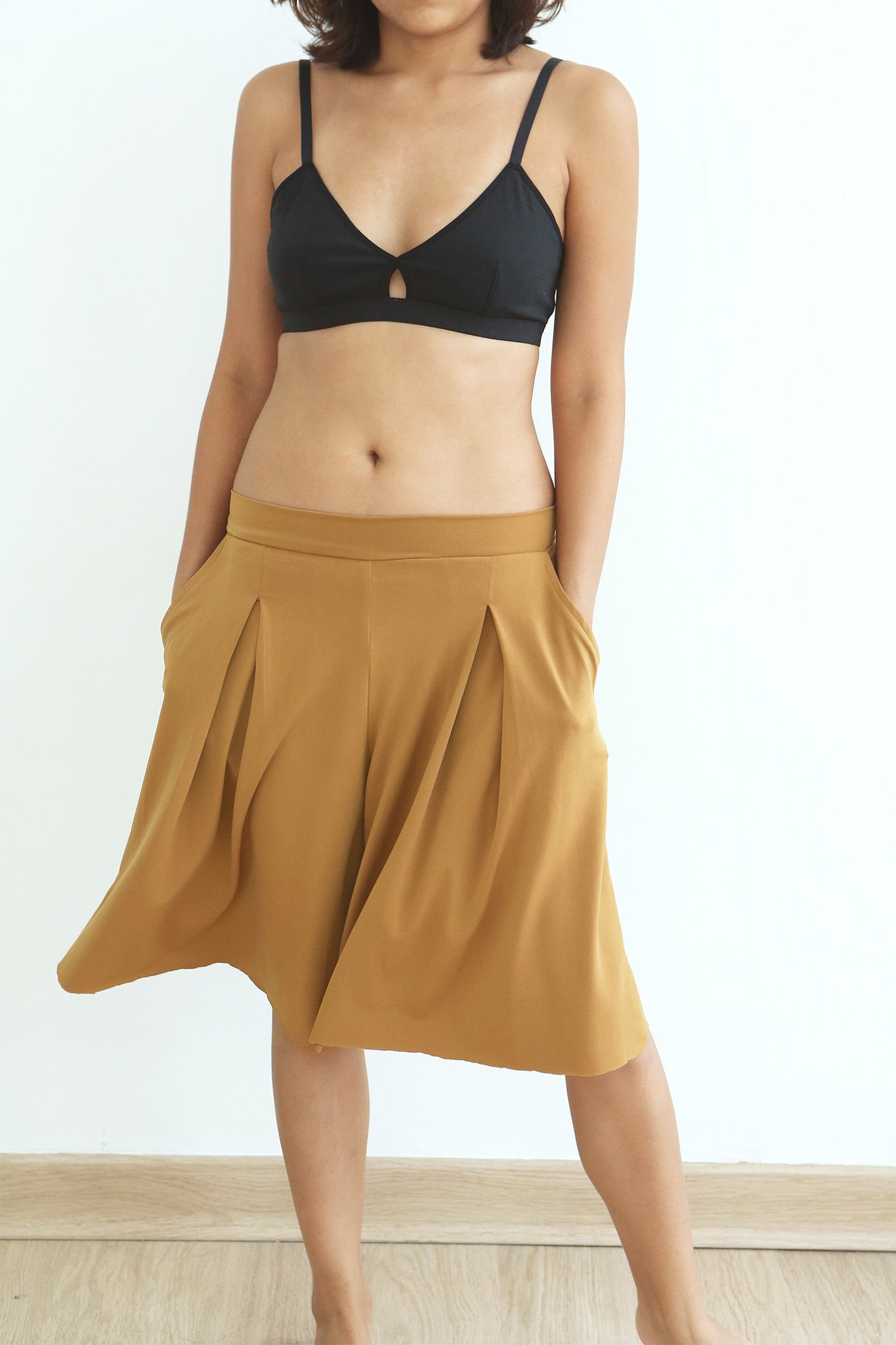 Masala Pleated Shorts