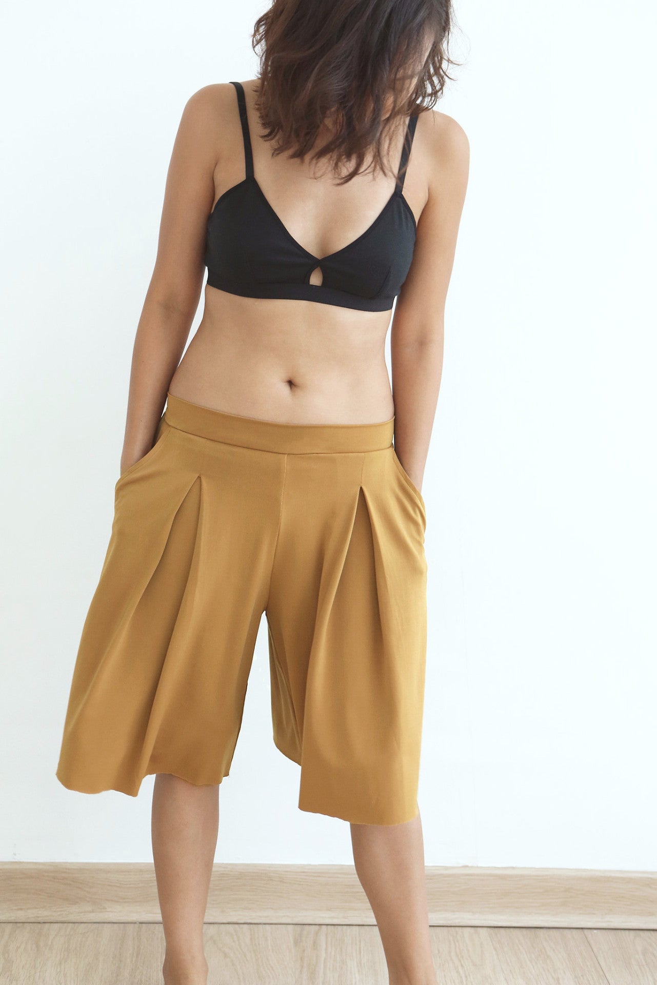 Masala Pleated Shorts